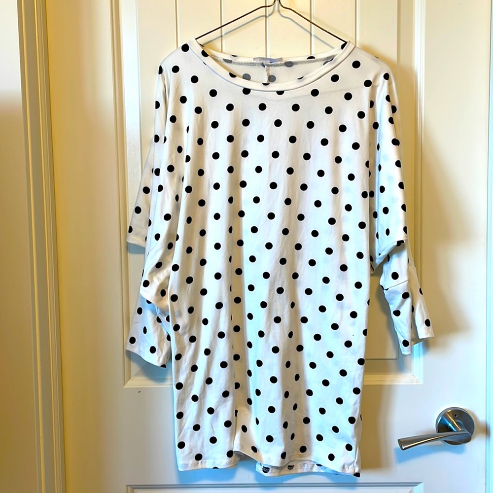 Polka dot shirt